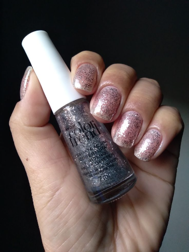 Esmalte ultra cobertura Prata Glitter 7ml
